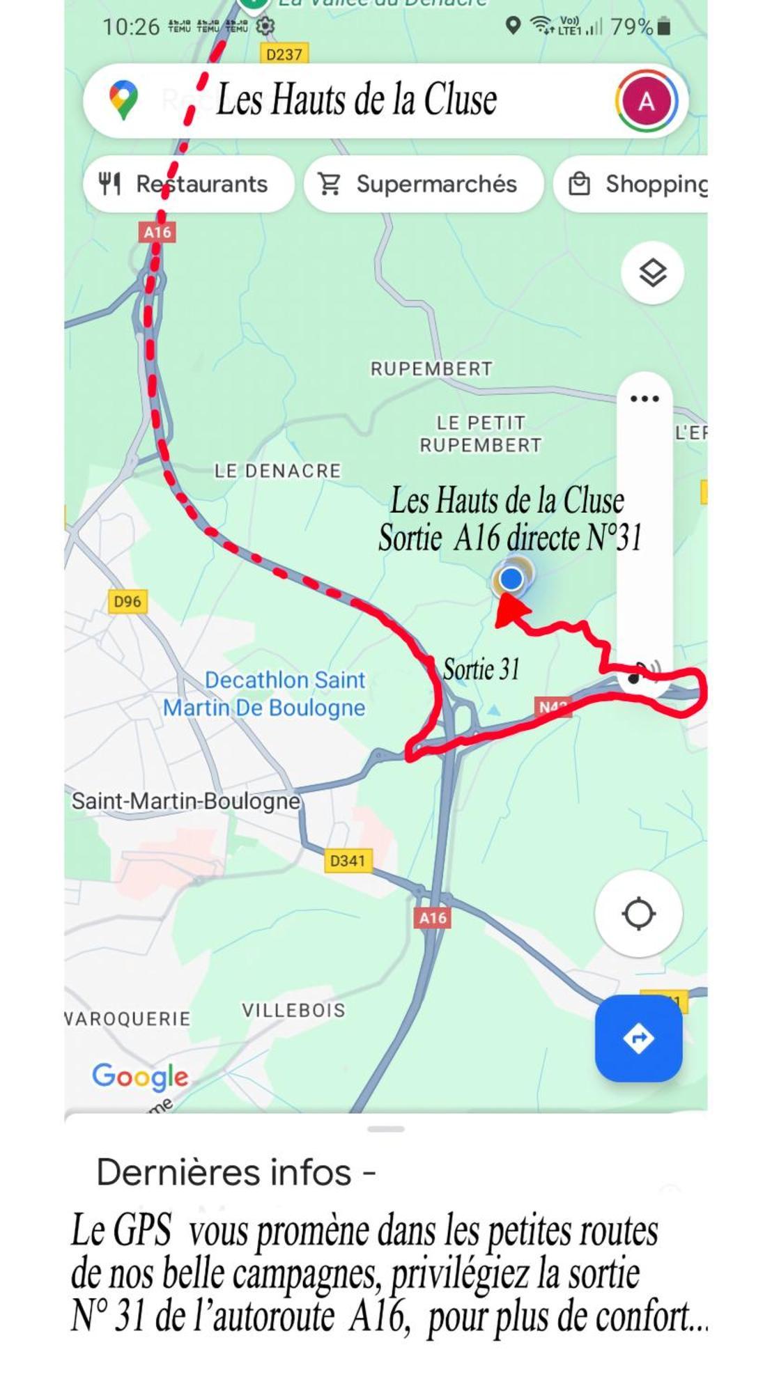 Les Hauts De La Cluse Wimille Eksteriør bilde